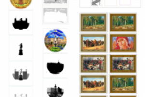 отрисовка клише магниты