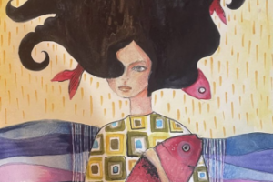 Рыбы в волосах