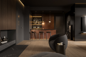 Кабинет с баром