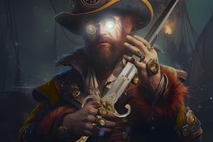 Стимпанк пират