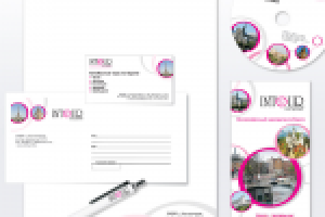 "Интур" - тураператор: логотип, фирменный стиль