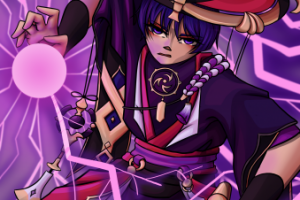 персонаж из игры "Genshin Impact"