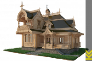 Дом в псевдорусском стиле