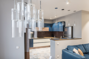 Кухня в квартире-студии