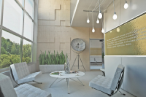 Зона клиента с панорамным окном