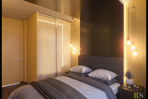 Интерьер в скандинавском стиле для молодой пары