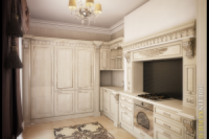 Гостиная+кухня классика г.Харьков