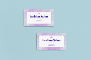 Дизайн визитoк для салона красоты