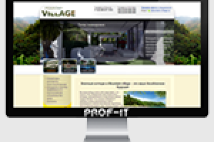 Сайт-визитка под ключ элитного котеджного поселка в Тайланде