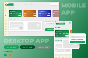Дизайн платёжного сервиса Авокадо