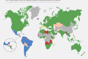 Статья - "Фильмы студии Ghibli нанесли на карту"