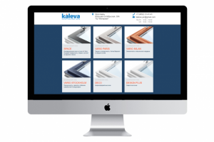 Лендинг для Компании окон "Калева"
