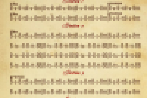 Барабанная партитура