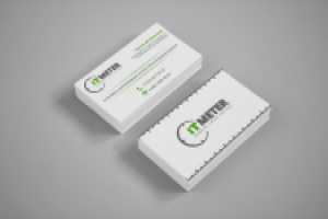 Визитки для "IT Meter"