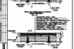 Дом из бруса - детали полов 1 этажа