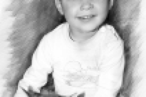 стилизация фотографии под рисунок простым карандашом