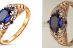 ретушь ювелирных изделий