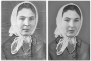 реставрация старой фотографии