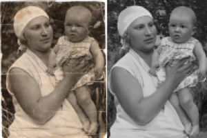 реставрация фотографии