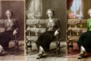 реставрация и расцвечивание фото