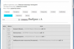 Скрипт “online Дневник”