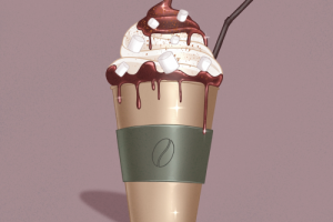 Стакан кофе