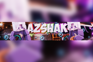 Шапка для ютуб канала (Майнкрафт)