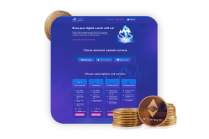 Лендинг программного обеспечению по скальпингу крипт бирж