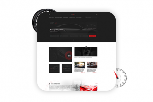 Интернет магазин автозапчастей + корп сайт (2 в 1)