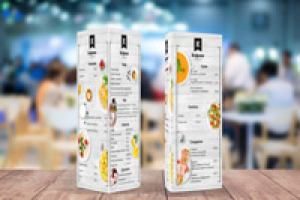 Тейбл-тент для кафе «Кофеин»