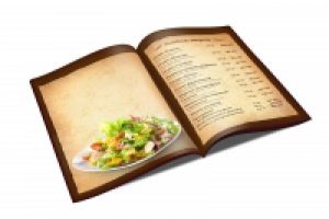 Меню для кафе