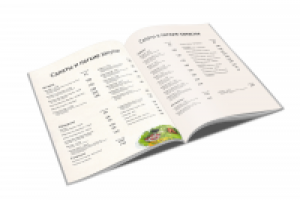 Меню для кафе