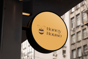 Логотип для магазина мёда