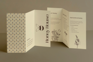 Лифлет для магазина мёда