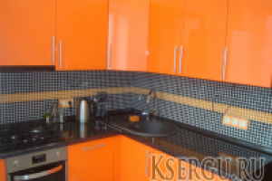 кухня ПФХ оранж