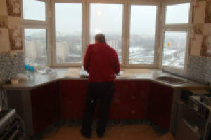 эркер в кухне