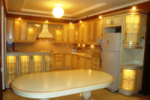 разделение кухни на зоны