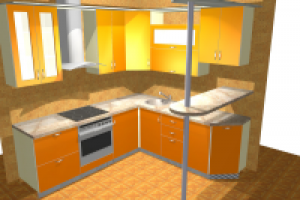 оптимизация пространства на кухне