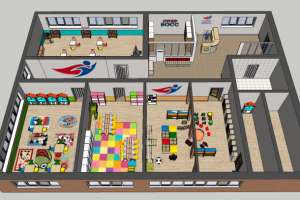 Внутренний интерьер Дома творчества