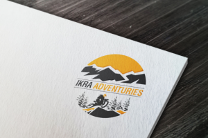 Лого для туристической компании "Ikra Adventures"