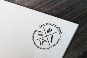 Лого косметической компании на дому