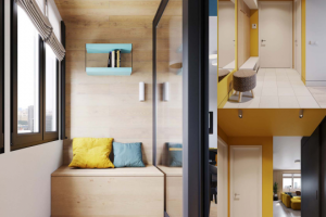 Трехкомнатная квартира "КУБ"