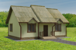 экологичный домик