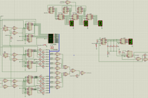 Арканоид в Proteus