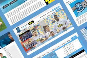 Информационный сайт футбольного клуба «Олимпик»