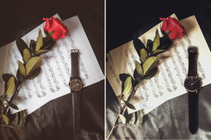 Цветокоррекция, замена часов