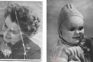 Восстановление старого фото