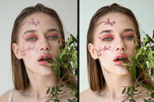 Цветокоррекция, ретушь