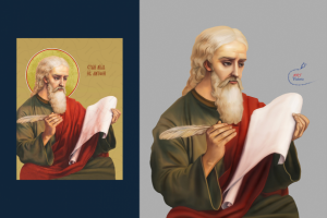 Восстановление элементов и улучшение качества иконы