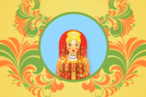 "Матрешки" (анимация матрешек, нарисованных детьми)